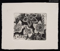 主要名稱：藏書票—五瓣花圖檔，第1張，共2張