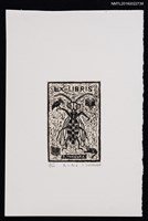 主要名稱：藏書票—虫になる圖檔，第1張，共1張