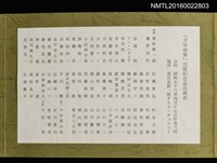 主要名稱：「少年画集」出版記念会栞/翻譯名稱：「少年画集」出版紀念會刊圖檔，第4張，共6張
