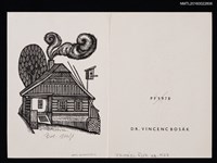 主要名稱：藏書票—小木屋圖檔，第1張，共1張