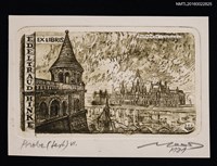 主要名稱：藏書票—Budapest Ungarn（匈牙利布達佩斯）圖檔，第1張，共1張