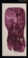 主要名稱：藏書票—女人與船圖檔，第1張，共1張