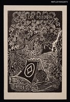 主要名稱：藏書票—躲在書中的大老鼠圖檔，第1張，共1張