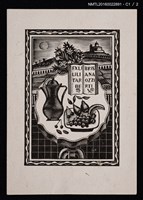 主要名稱：藏書票—靜物圖檔，第2張，共3張