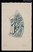 主要名稱：藏書票—街屋圖檔，第1張，共1張