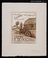 主要名稱：藏書票—鄉村糧倉圖檔，第3張，共3張