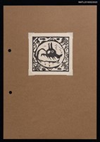 主要名稱：藏書票—山中天狗圖檔，第1張，共2張