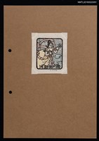 主要名稱：藏書票—弁財天圖檔，第1張，共2張
