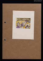 主要名稱：藏書票—等待入場圖檔，第1張，共1張