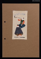 主要名稱：藏書票—抽煙斗人圖檔，第1張，共1張