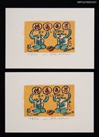 主要名稱：藏書票—河童吃飯圖檔，第1張，共3張