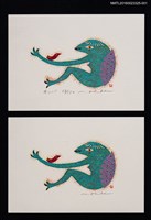 主要名稱：藏書票—カッパ（河童）圖檔，第1張，共4張