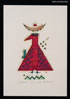 主要名稱：藏書票—紅禿鷲圖檔，第1張，共1張