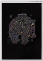 主要名稱：藏書票—BOAR（公豬）圖檔，第1張，共1張