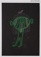 主要名稱：藏書票—アマゾンの男（亞馬遜男人）圖檔，第1張，共1張