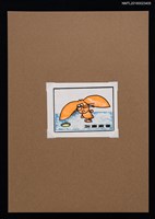 主要名稱：藏書票—地上有洞圖檔，第1張，共1張