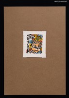 主要名稱：藏書票—日本古代將軍圖檔，第1張，共1張