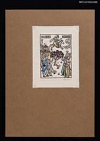 主要名稱：藏書票－阿拉伯之城圖檔，第1張，共1張