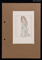 主要名稱：藏書票—薄紗仙女圖檔，第1張，共1張