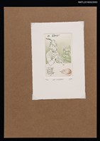 主要名稱：藏書票—吹笛人圖檔，第1張，共1張