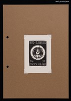主要名稱：藏書票—雙馬圖檔，第1張，共1張