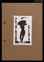 主要名稱：藏書票—淋浴圖檔，第1張，共1張