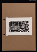 主要名稱：藏書票—Great Church of Debrecen（德布勒森大教會）圖檔，第1張，共1張