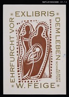 主要名稱：藏書票—尊重生命-史懷哲圖檔，第2張，共3張