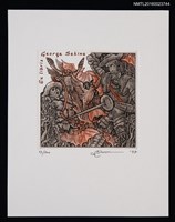 主要名稱：藏書票—唐吉訶德圖檔，第1張，共1張