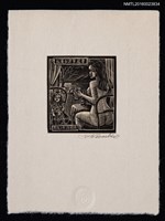 主要名稱：藏書票—船のある風景圖檔，第1張，共1張