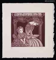 主要名稱：藏書票—母子像圖檔，第1張，共1張