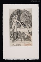 主要名稱：藏書票—オフェリア • 2（Ophelia • 2）圖檔，第1張，共1張