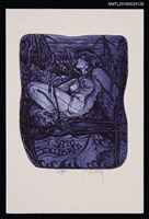 主要名稱：藏書票—レダ（希臘神話中的Leda）圖檔，第1張，共1張