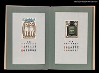 主要名稱：藏書票曆—船らんぷ（船舶照明）/劃一題名：《愛書票曆》（昭和51-54年）圖檔，第2張，共2張