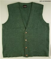 主要名稱：洪炎秋長年使用的背心圖檔，第1張，共1張