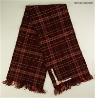 主要名稱：洪炎秋的圍巾 （格紋）圖檔，第1張，共1張