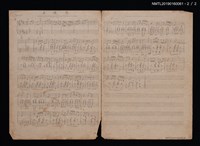 主要名稱：台南三景樂譜；去後思樂譜圖檔，第2張，共2張