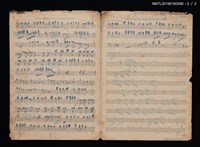 主要名稱：獅子的目覺AWAKKENING OF THE LION樂譜圖檔，第2張，共2張