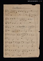 主要名稱：Tambourin樂譜圖檔，第1張，共2張