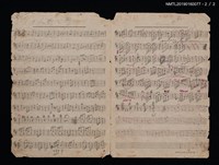 主要名稱：森之妖女樂譜；人形之夢樂譜圖檔，第2張，共2張