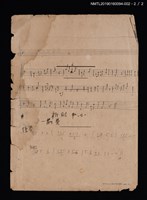 主要名稱：紅鶯之鳴樂譜圖檔，第2張，共2張