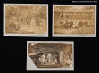 主要名稱：盧丙丁與同學合影（於木造建築前）圖檔，第2張，共2張