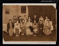 主要名稱：林氏好與關屋敏子等人合影圖檔，第2張，共3張