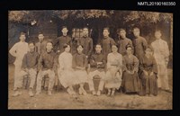 主要名稱：林氏好擔任臺南第三公學校教員時期留影（與同事合影）圖檔，第1張，共2張