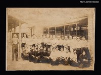 主要名稱：林氏好擔任臺南第三公學校教員時期留影（與同事合影）圖檔，第1張，共1張