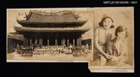 主要名稱：林氏好擔任臺南第三公學校第二幼稚園保姆時期留影（與學生於臺南孔廟前合影）圖檔，第2張，共2張