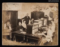 主要名稱：林氏好與同事合影（台南信用組合勤務時代）圖檔，第1張，共1張