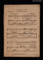 主要名稱：無題名：Acanthe et Céphise 1751 CHASSONS DE NOS PLAISIRS…（殘本）圖檔，第1張，共1張