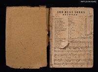 主要名稱：100 BEST SONGS 世界名歌百曲集（殘本）圖檔，第1張，共1張