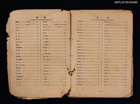 主要名稱：電影名歌一千曲 1936年名曲（殘本）圖檔，第4張，共5張